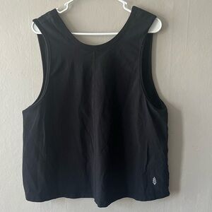 Free People Movement X Hatch Black Easy Going Tank Top Size XS